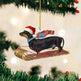 Christmas Sausage Dog Decorations Home - EX-STOCK CANADA