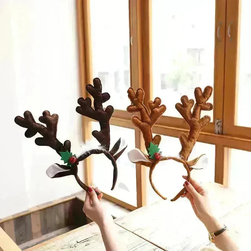 Christmas big deer horn Headband - EX-STOCK CANADA
