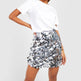 High Waist Sequined Mini Skirt - EX-STOCK Canada