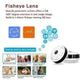 960P HD WiFi IP Camera, 360° Panoramic Fish Eyes Lens - EX-STOCK Canada