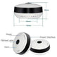 960P HD WiFi IP Camera, 360° Panoramic Fish Eyes Lens - EX-STOCK Canada