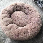 Round Long Hairy Autumn And Winter Nest Pad Cat Mattress - EX-STOCK CANADA