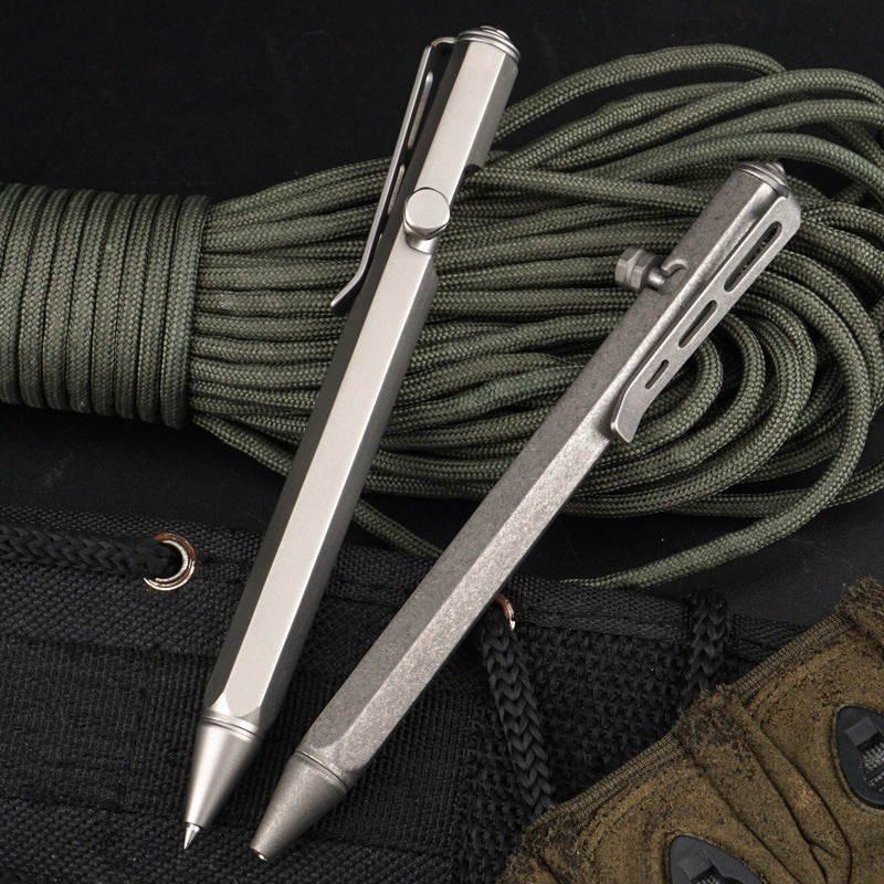 Titanium Alloy Tactical Pocket Knife – Camping & Survival Multi-Purpose Blade