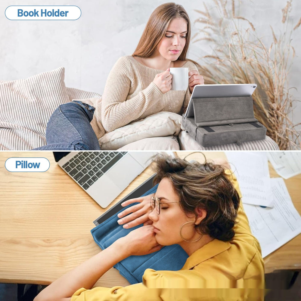 Oreiller de lecture pour tablette PC Support triangulaire pour ordinateur portable 