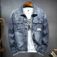 Denim Coat Men's Ins Trendy Loose Plus Size Men's Jeans Jacket - EX-STOCK Canada