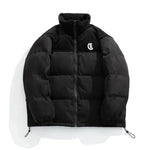 Men's Winter Corduroy Stitching Embroidery Cotton-padded Winter Coat - EX-STOCK Canada