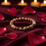 Lava Volcanic Stone Couple Magnetic Clasp Bracelet