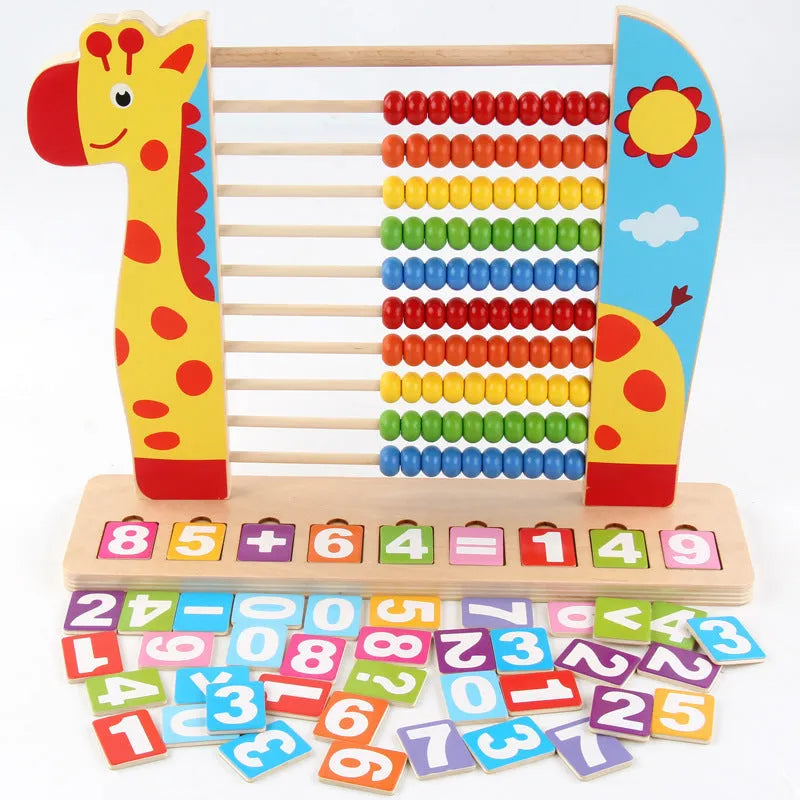 Kindergarten Elementary School Math Children Standing Abacus Count frame - EX-STOCK CANADA