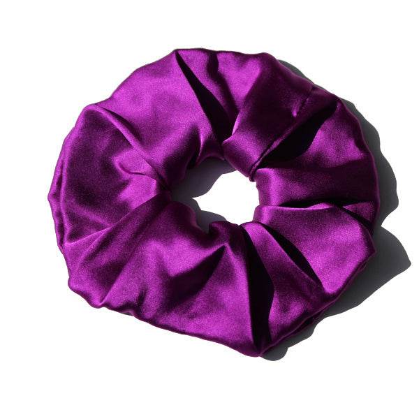 Fashion Silk Satin Hair Scrunchies Hair Ties Ponytail Holder - EX-STOCK Canada