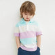 Polo Shirt for boys Short Sleeve Striped cotton shirt for baby boys - EX-STOCK Canada