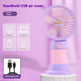 Small Handheld Fan Desktop Cartoon Mini Electric Usb Student Portable Gift - EX-STOCK Canada