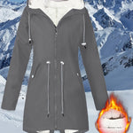 Women's Hooded Plush-Lined Coat – 6 Colours, S–5XL