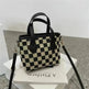Fashion Houndstooth Shoulder Bags Portable Checkerboard Handbags All-match Messenger Crossbody Bag Women - EX-STOCK CANADA