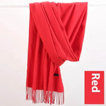 Pure Color Warm Keeping Scarf All-match Cashmere Shawl - EX-STOCK Canada