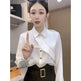 Luxury Professional Business Cooperate Office blouse shirt  for women - EX-STOCK CANADA