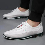 Deportes de cuero genuino cómodos y zapatos formales de cuero impermeables para hombres para hombres