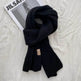 Women's Sweet Version Fleece Solid Scarf Autumn And Winter - EX-STOCK Canada