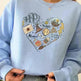 Digital Printing Sweater Hipster Round Neck Pullover Long Sleeve Sweater Women - EX-STOCK CANADA