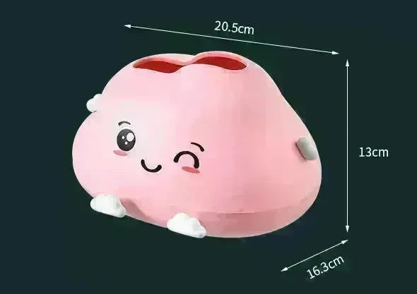 Creative Cartoon Clouds Plastic Paper Napping Box Cute Desktop Bathroom Tissue Box - EX-STOCK CANADA