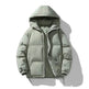 Men's Hoodie Padded Coat Thickened Cotton-padded Clothes Loose Casual Cotton-padded Jacket - EX-STOCK Canada
