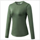 Quick Drying Breathable Long Sleeve Yoga Workout Gym T-shirt for women - EX-STOCK Canada