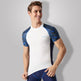 Lycra Men's Rashguard Swimming Suit Short Sleeve New Split Rash Guard Diving Suit Tight Qucik Dry Surfing Swimwear 