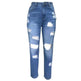 Ripped Slim Fit Baggy Jeans Pant For Women - EX-STOCK Canada