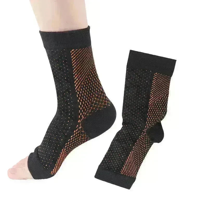 Foot Compression Sports Ankle Brace Socks Relieve Swelling  Unisex - EX-STOCK CANADA