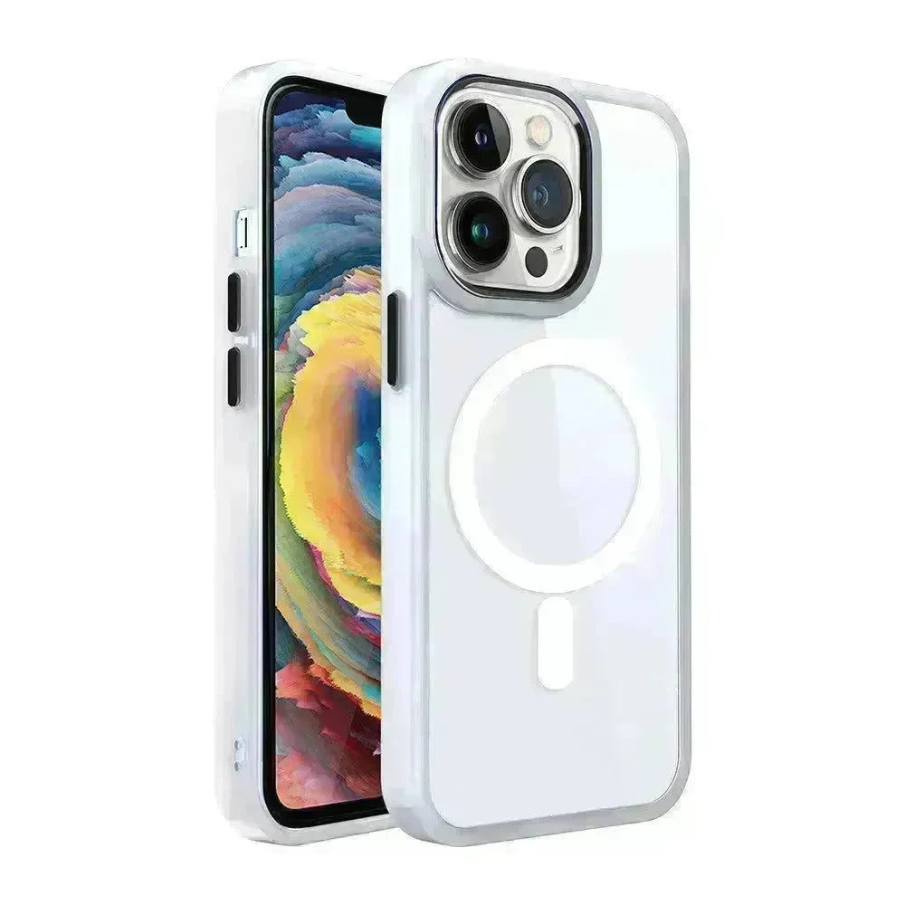 Magnetic Case Transparent Phone Case Protective Cover - EX-STOCK CANADA