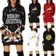 Christmas hot sale printed mid-length pocket hooded long-sleeved sweater - EX-STOCK Canada