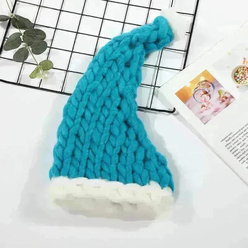 Christmas Plush Hat With Pompom Cute Winter Hat For Women Men Child - EX-STOCK CANADA