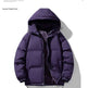 Men's Hoodie Padded Coat Thickened Cotton-padded Clothes Loose Casual Cotton-padded Jacket - EX-STOCK Canada