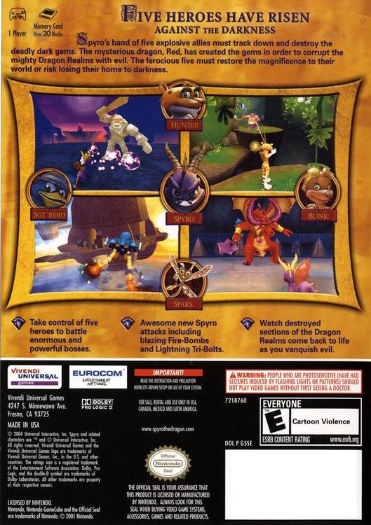 SPYRO  -  A HERO'S TAIL 