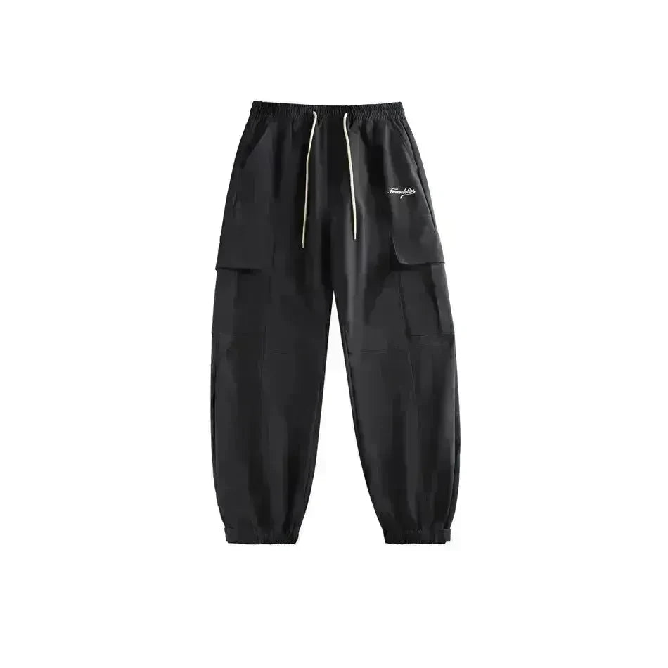 Autumn Outdoor Retro Pocket Overalls Men's Loose Straight Casual Cargo Pant - EX-STOCK CANADA