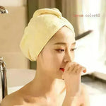 Women's Microfiber Hair Dryer Cap Absorbent Hair Towel. - EX-STOCK CANADA