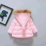 New born Baby Hooded Winter Jacket toddler winter coat Baby parka coat 5t winter Faux fur  jacket - EX-STOCK CANADA