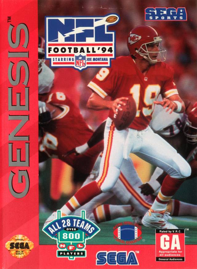 NFL Football '94 Starring Joe Montana 