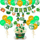 St. Patrick's Day Balloon Party Decoration Kit – 32-Piece Clover & Lucky Balloon Set