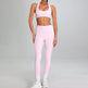 High-intensity Sports Suit Outdoor Running Nude Feel Workout Clothes Slimming High Waist - EX-STOCK CANADA
