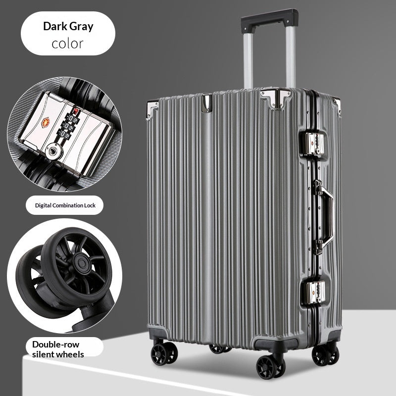 24-inch Aluminum-frame Large-capacity Trolley Case | EX-STOCK Canada 