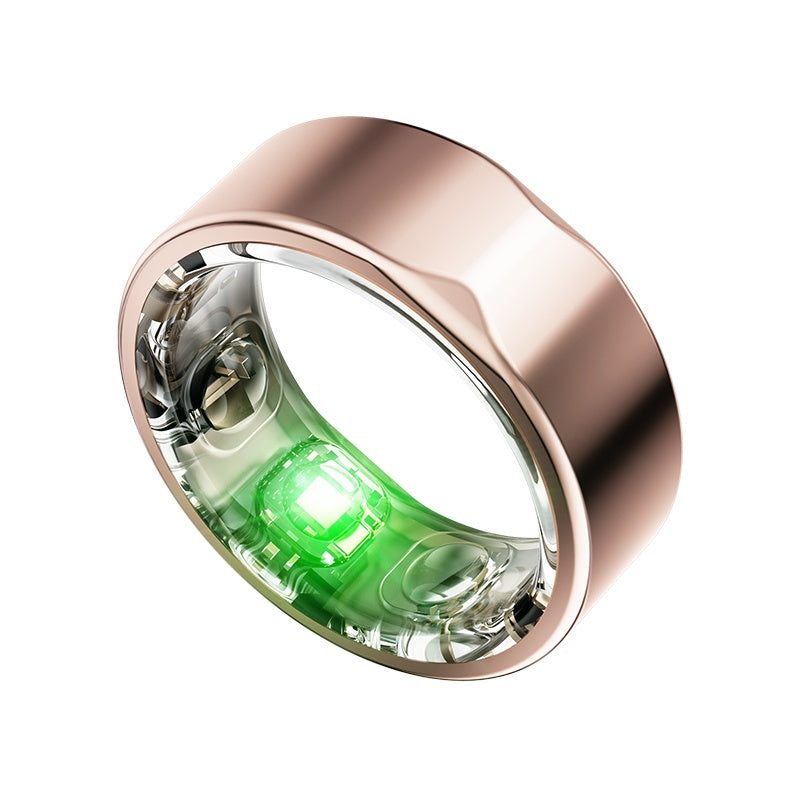 Smart Ring – Blood Sugar Testing, Sleep & Health Monitoring | Rose Gold