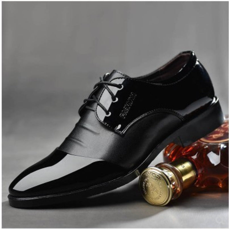 Men's British-Style Business Leather Shoes
