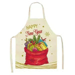 Personalized Christmas Aprons gifts idea for chefs bakers - EX-STOCK CANADA