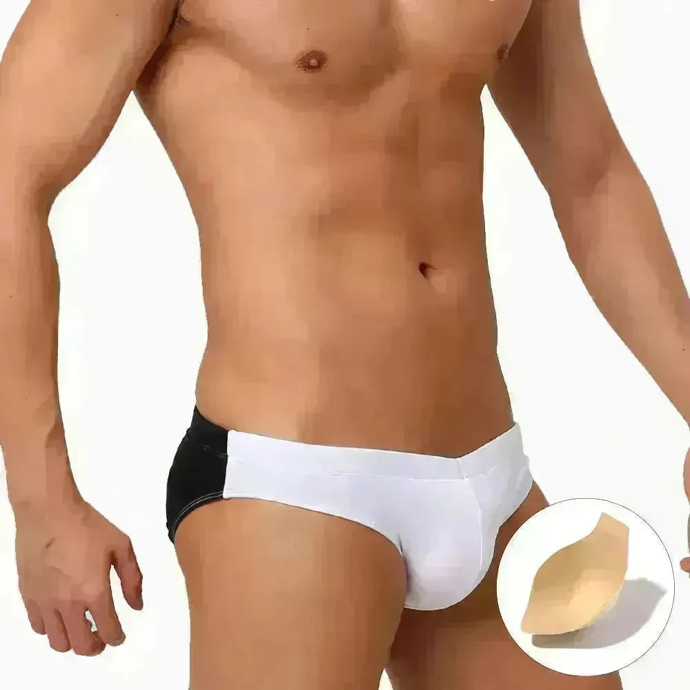 Men's underwear Tight Low Waist Briefs panties Swimming Trunks - EX-STOCK CANADA