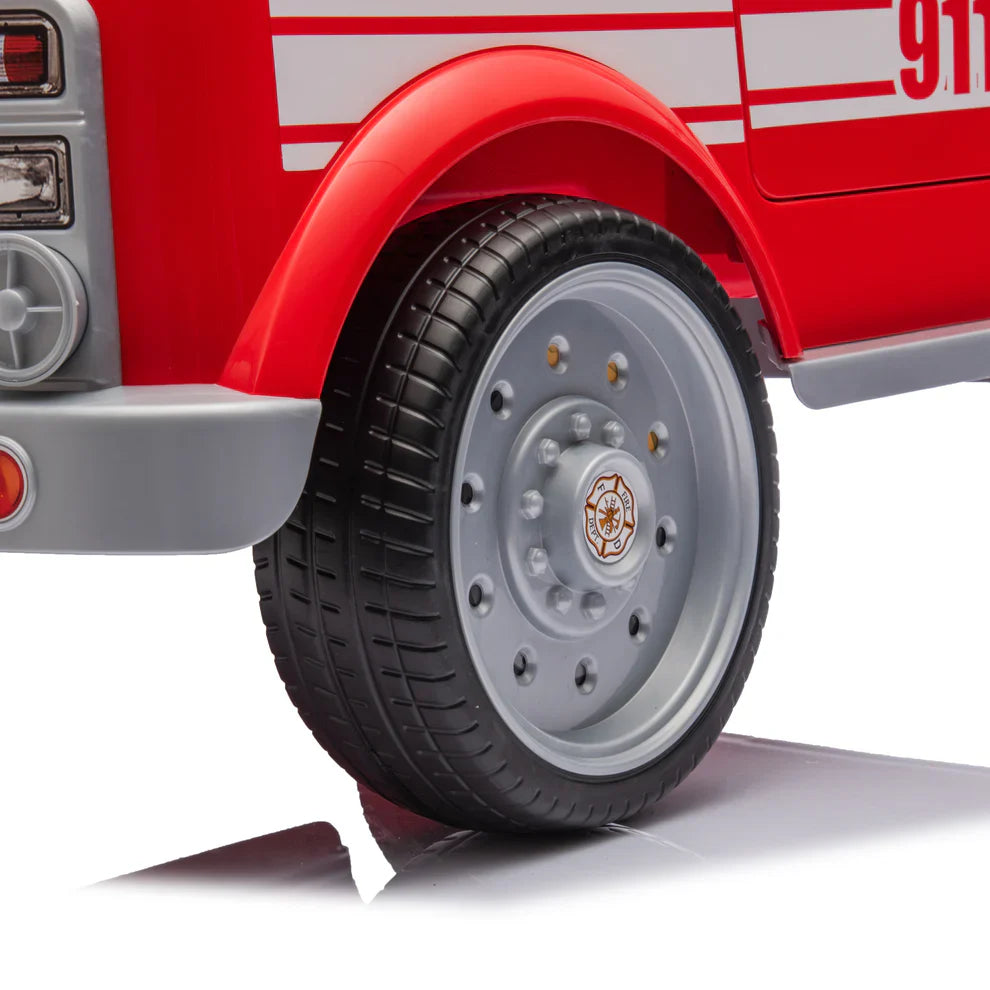 2026 Fire Truck 12V DELUXE Kids Ride On Car with Remote Control 