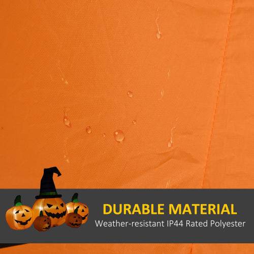 Outsunny 73L Inflatable Halloween Decoration,5 Pumpkin, Blow Up Outdoor LED Yard Display, Waterproof - EX-STOCK Canada