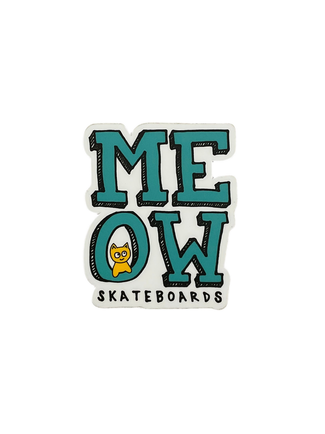 Meow Sticker Stacked - EX-STOCK Canada