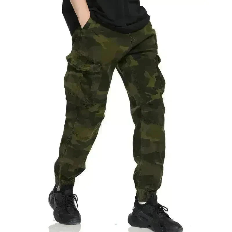 European And American Style Men's Workwear Camouflage Cargo Pants - EX-STOCK CANADA