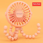 USB Powered summer heat Handheld fan with stand and Night light - EX-STOCK Canada