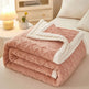 Blanket Double Thickened Warm Coral Fleece Sofa Winter Blanket - EX-STOCK Canada
